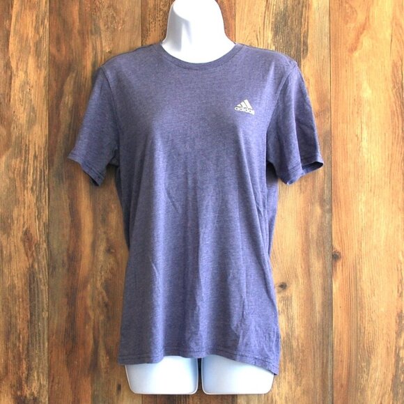 Adidas Lavender Tee Tshirt Women's Small - Picture 1 of 2
